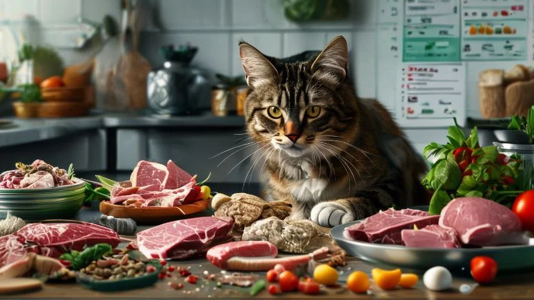Conheça as Diferenças Entre Alimentação Natural e BARF para Gatos