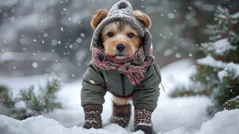 Vestuário pet para frio: como garantir proteção e conforto ao seu animal