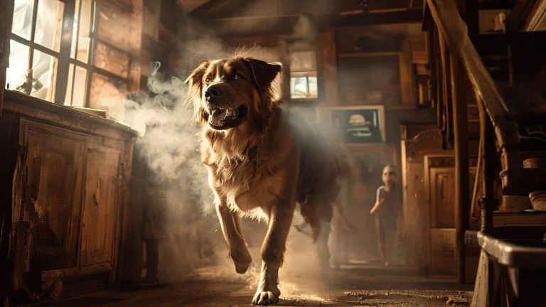 A incrível história do cãozinho que salvou sua família
