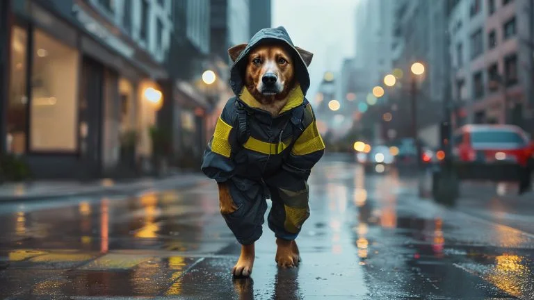 Macacões para cães: proteção e estilo nos passeios urbanos