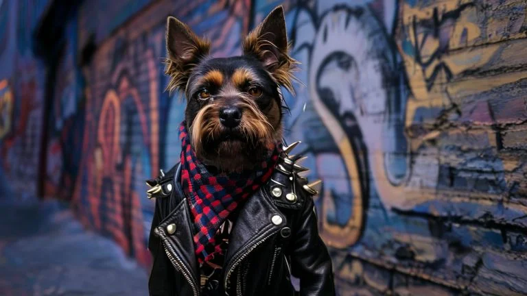 Moda Pet com Estilo Punk Rock: Acessórios e Roupas Ousadas