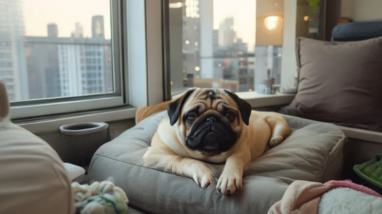 Por que o Pug é a escolha ideal para quem vive em espaços pequenos