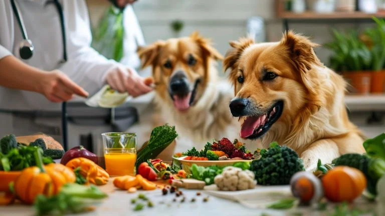 Receitas naturais para ajudar cães com sobrepeso a emagrecer com saúde