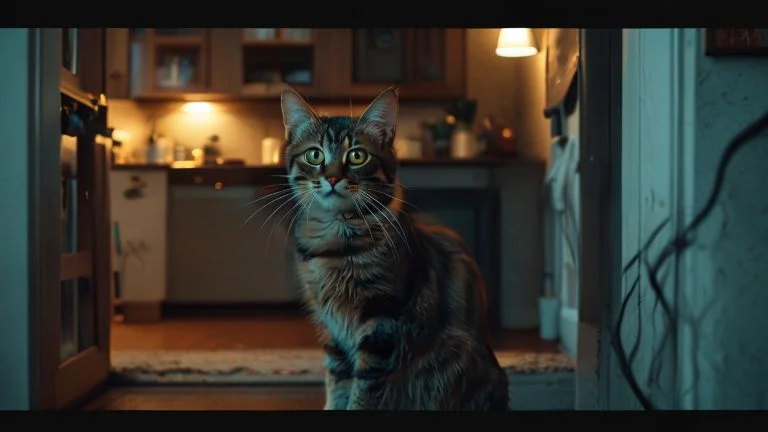 Como Um Gato Salvou a Casa de Um Incêndio Doméstico