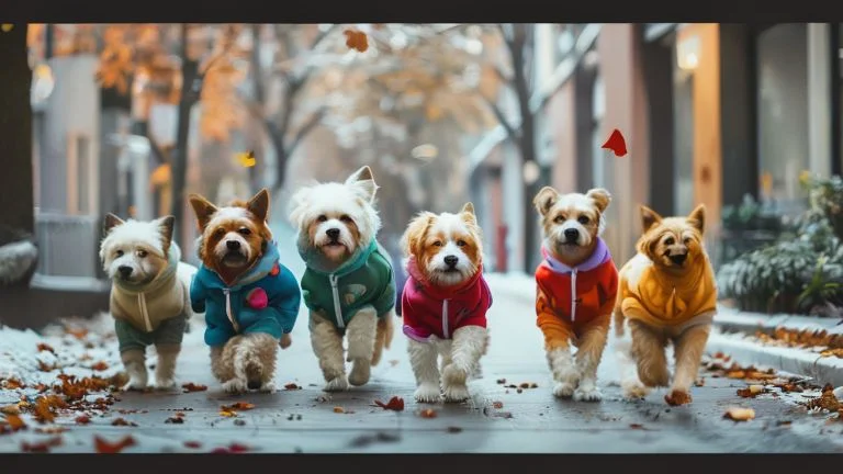 Moletom para cães: proteção e conforto no inverno da cidade
