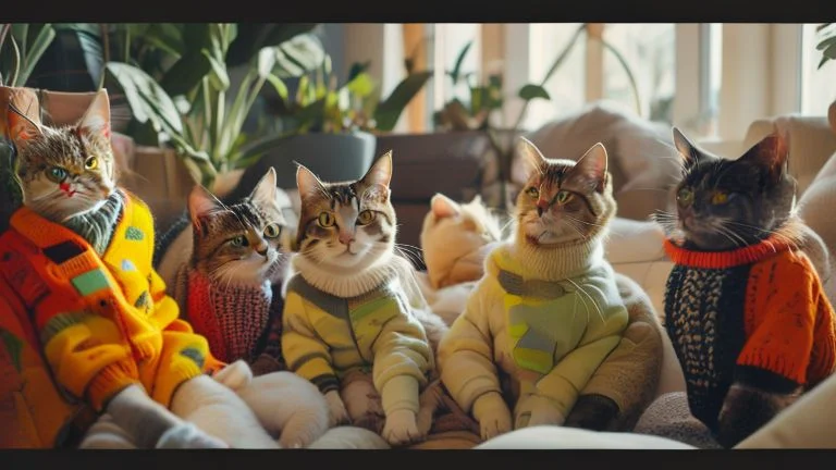Moda pet para gatos: opções além dos vestidos tradicionais