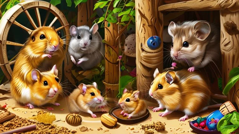 Descubra as curiosidades das raças de hamsters mais populares