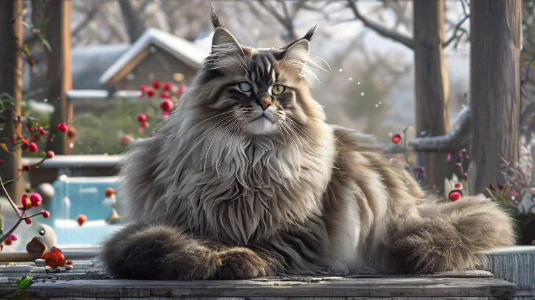 Descubra o Charme e a Personalidade Única do Gato Maine Coon