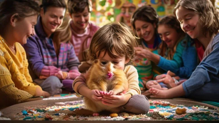 Como um hamster transformou a socialização de uma criança