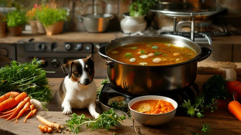 Receitas de Caldos Naturais para Fortalecer a Saúde do Seu Pet