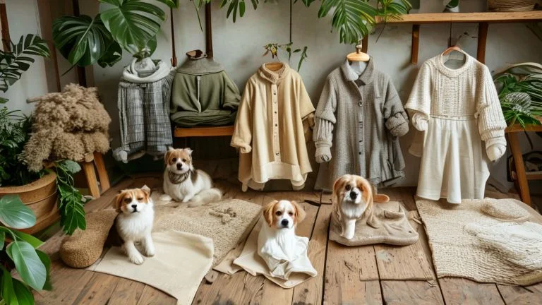 Moda pet sustentável: conheça tecidos ecológicos para seu animal